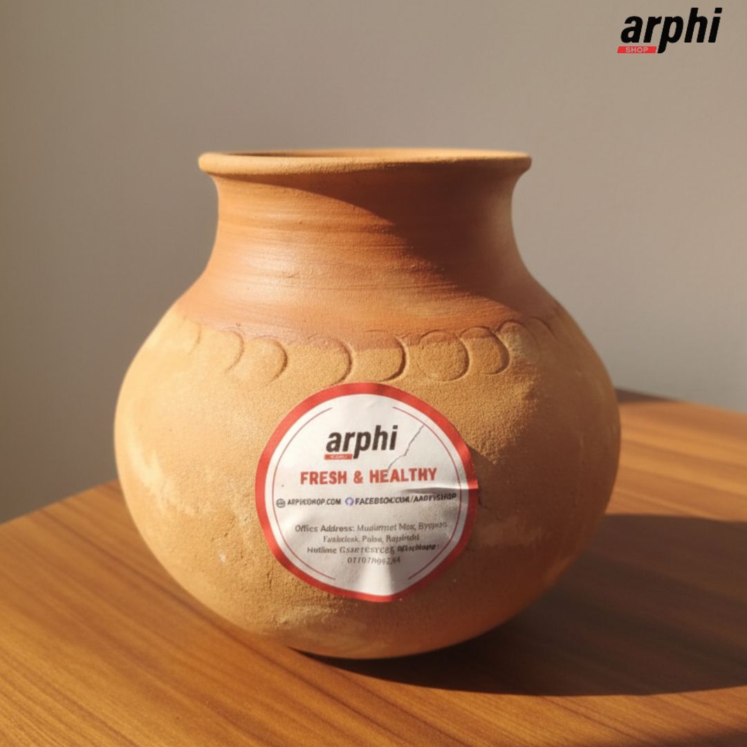 Akher gur matrihari (1) Akher Gur (মাটির হাড়িতে আখের গুড়) ৪ কেজি - Image 1