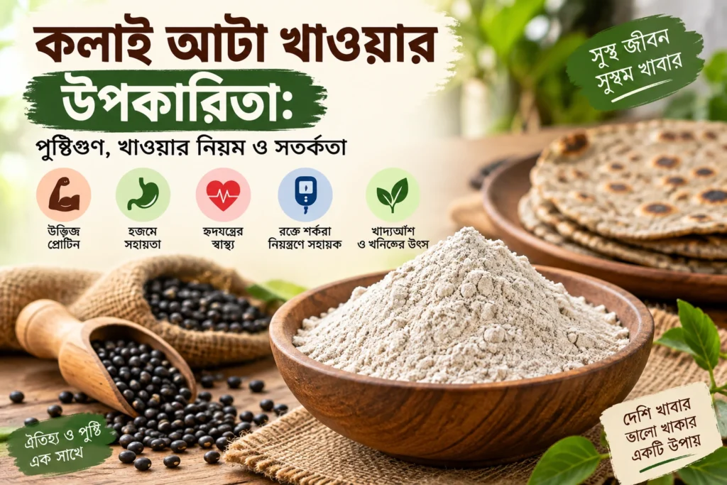 কলাই আটা খাওয়ার উপকারিতা