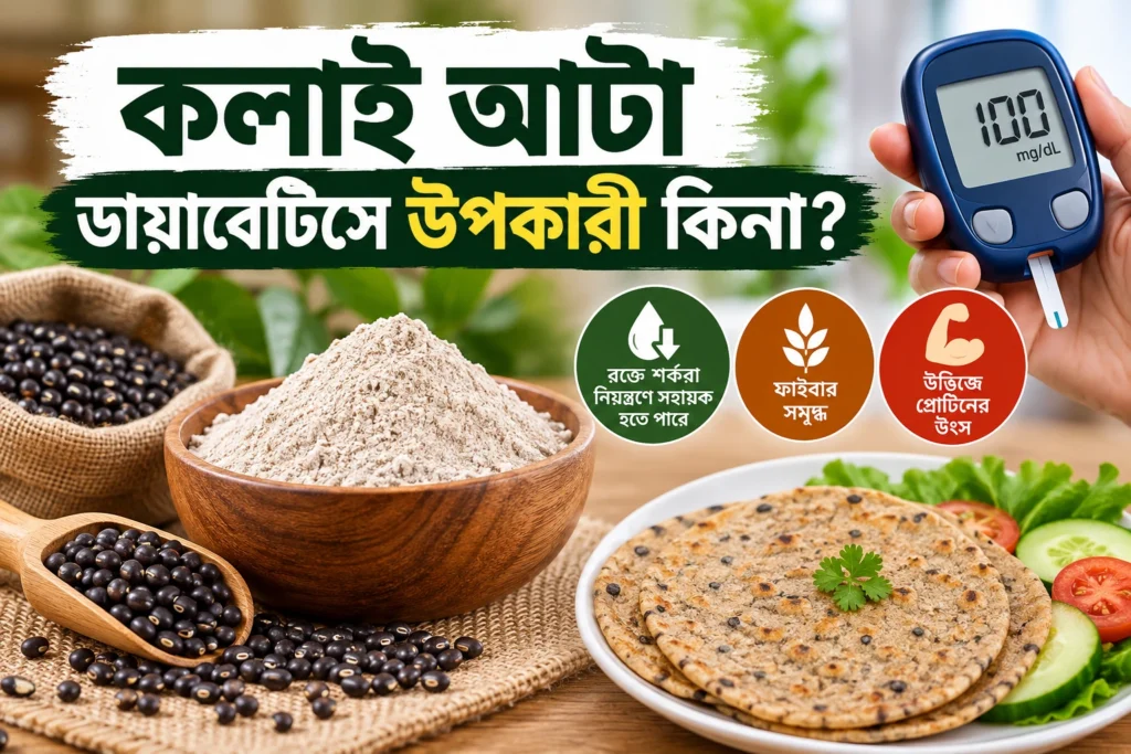 কলাই আটা ডায়াবেটিসে উপকারী কিনা?